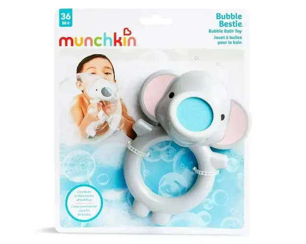 Jucarie cu bule Munchkin pentru baie Bubble Bestie 36L+