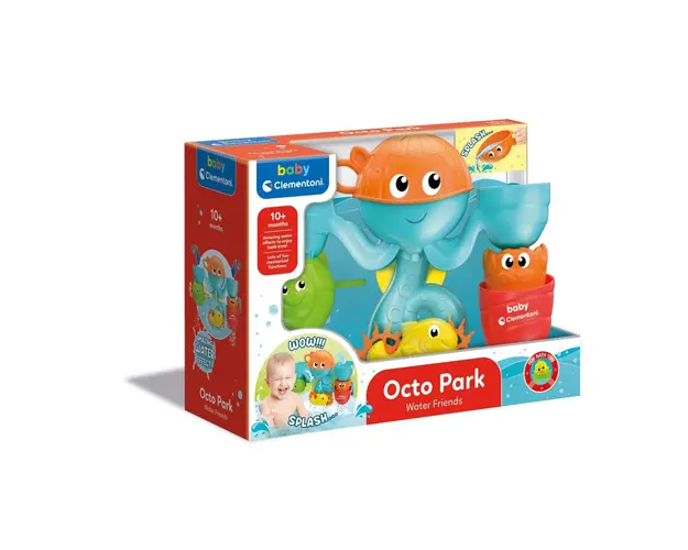 Jucarie de baie caracatita