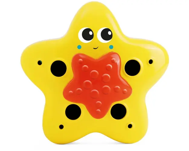 Jucarie de baie Chicco Steaua de mare titirez 6-36 luni