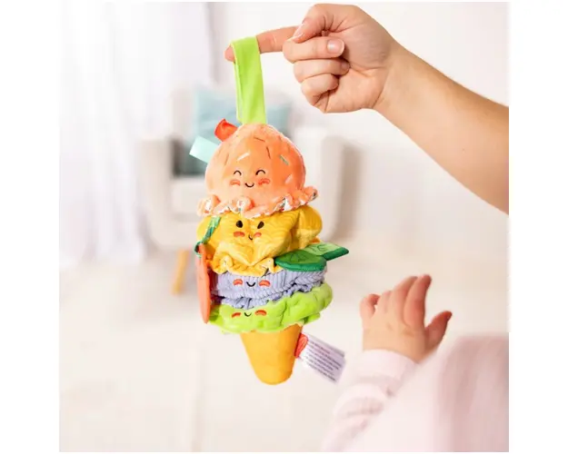 Jucarie de calatorie pentru bebe Inghetata la cornet