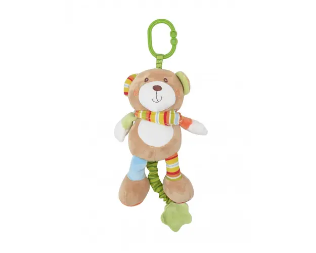 Jucarie de plus 24 cm muzicala 0 luni+ ursulet