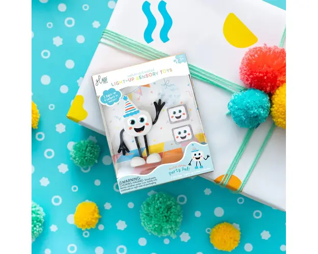 Jucarie senzoriala luminoasa de baie Party Glo Pal multicolor