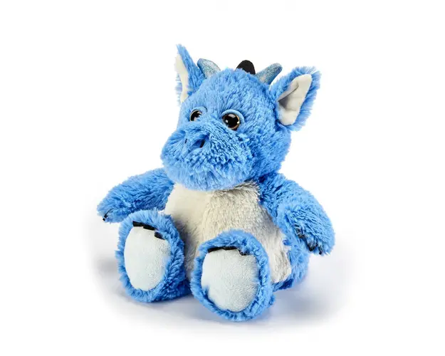 Jucarie Warmies termica din plus Dragon albastru junior