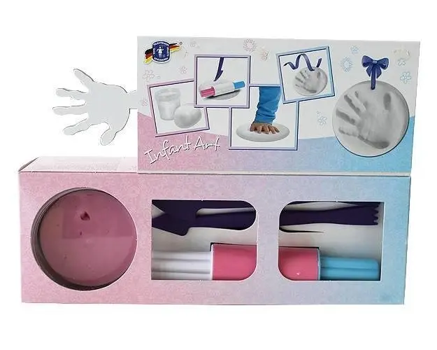 Kit amprenta bebelusi - ROZ