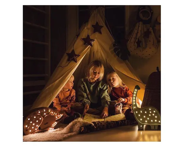 Lampa Little Lights Dino Diplodocus Prehistoric Blue