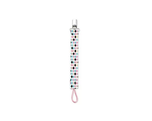 Lantisor pentru suzeta din material textil Multicolor