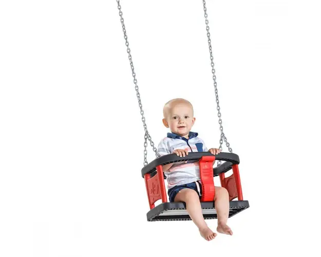 Leagan Baby Seat curbat cu lant galvanizat