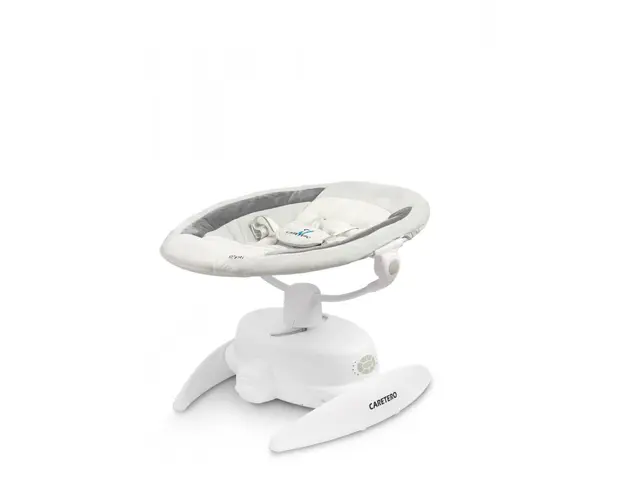 Leagan electric rotativ 360 cu inclinare reglabila, senzor de miscare si telecomanda Caretero Opti gri