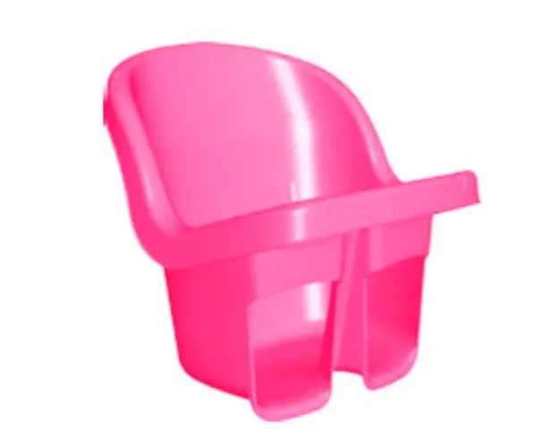 Leagan Tega Baby din plastic pentru copii Roz