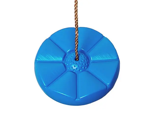 Leagan rotund cu funie reglabila Bleu
