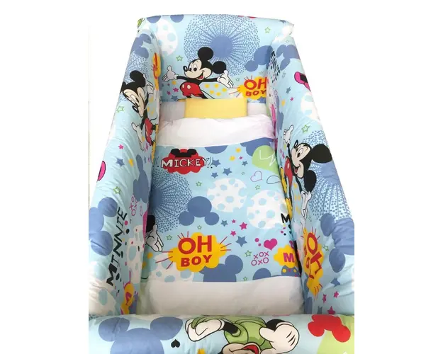 Lenjerie de pat Maxi Mickey Mouse 120x60 cm