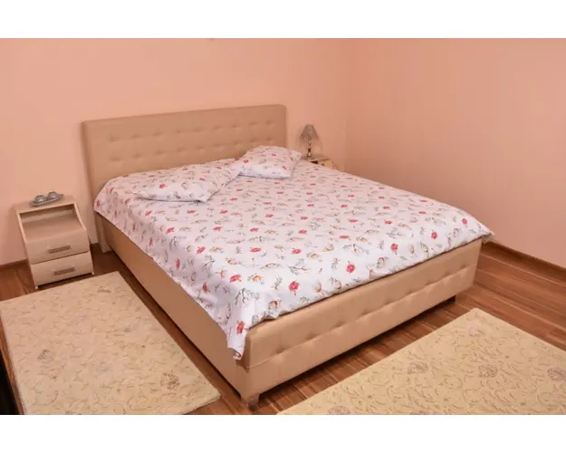 Lenjerie pat 140x200160x200 cm 4 piese flori de bumbac