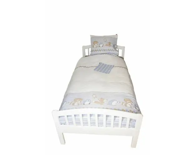 Lenjerie pat copii Odette Blue 100x13540x60 cm