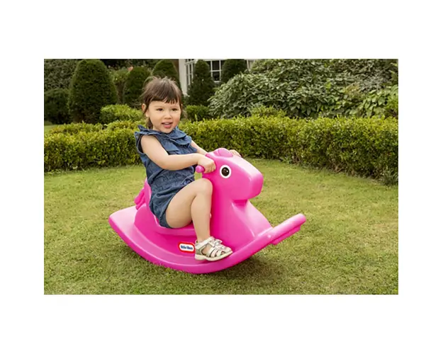 Balansoar calut Little Tikes roz