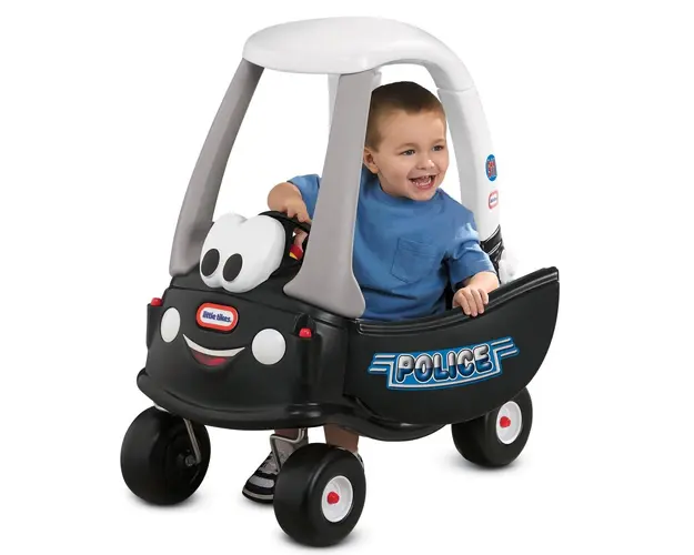 Masinuta neagra de politie Little Tikes Cozy Coupe