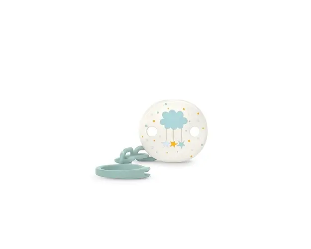 Lantisor pentru suzeta cu clips albastru marin Dreams