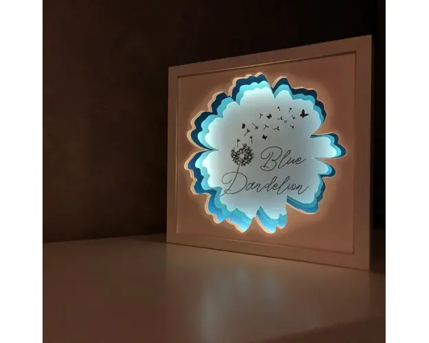 Tablou luminos Logo 018