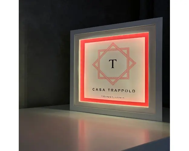 Tablou luminos Logo 019