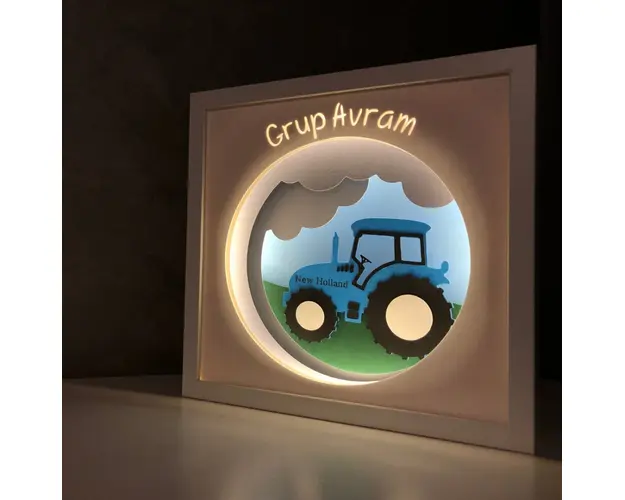 Tablou luminos Logo 027