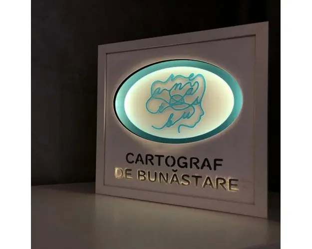 Tablou luminos Logo 029