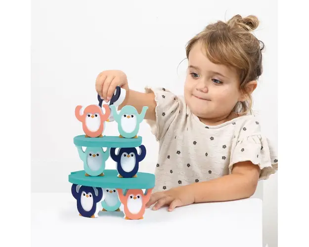 Joc de baie pinguinii acrobati Ludi