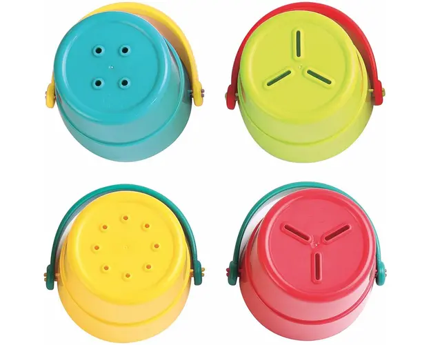 Set 4 cupe pentru baie Ludi