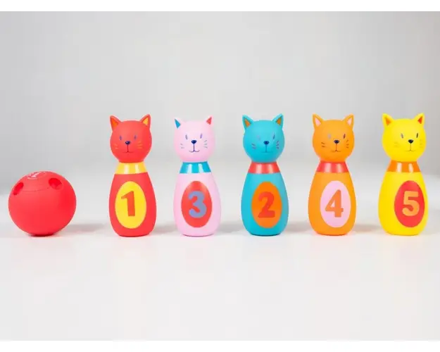 Set de popice soft Pisicute Ludi