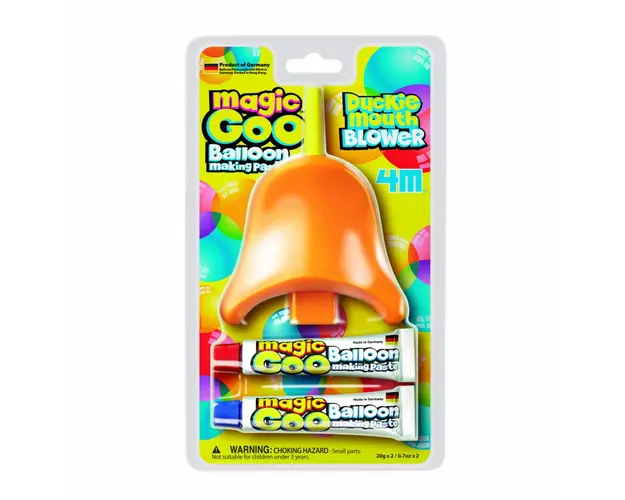 Magic goo pasta de facut baloane cu suflatoare cioc de rata