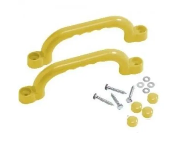 Manere din plastic 25 cm galbene