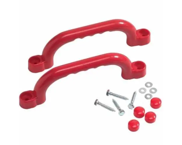 Manere din plastic 25 cm rosu