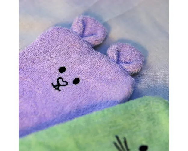 Manusa baie copii BabyOno din bambus roz