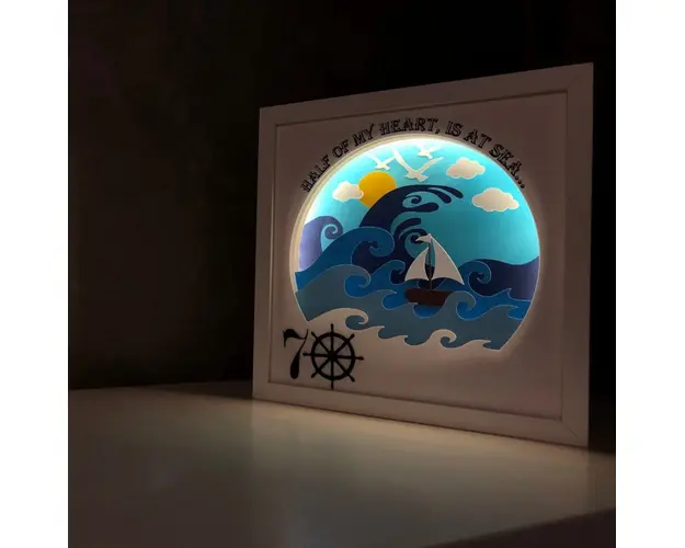 Tablou luminos Marinar 001