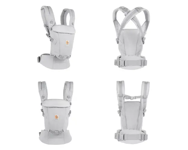 Marsupiu Adapt Soft Touch Cotton Pearl Grey