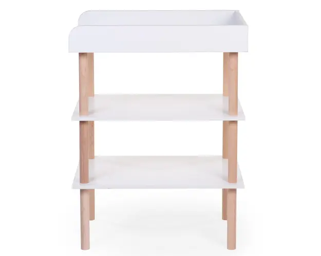 Masa de infasat Childhome natural alb