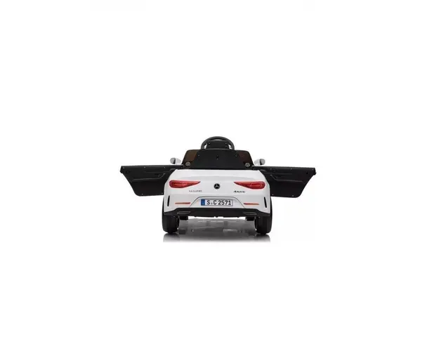 Masina electrica pentru copii Mercedes C Class CLS 350 LeanToys alba