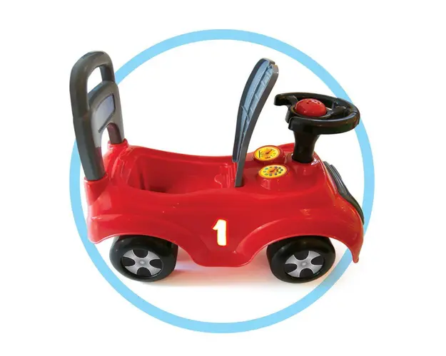 Masina fara pedale rosie