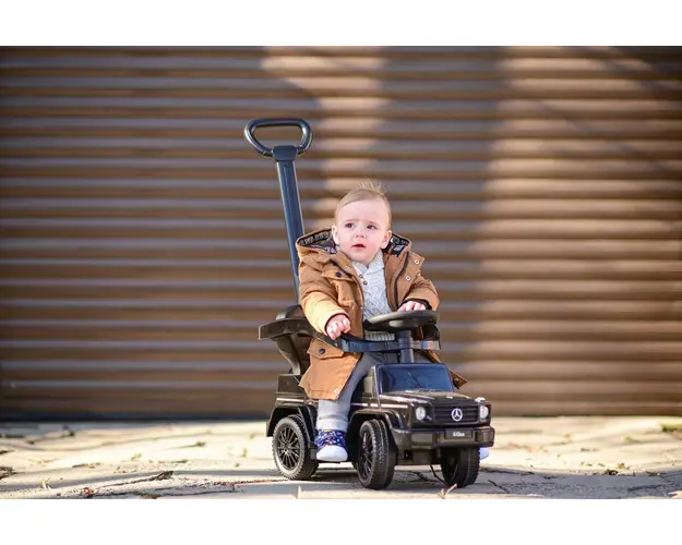 Masinuta de teren Mercedes-Benz G350D maner parental Black