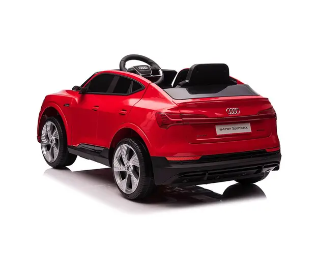 Masinuta electrica Audi e-tron 4 x 4 Sportback rosu