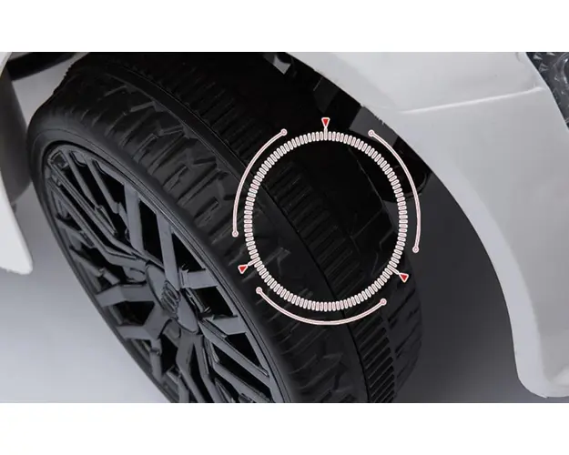 Masinuta electrica cu telecomanda Audi R8 Spyder White