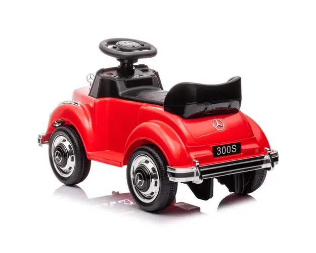 Masinuta electrica de epoca Mercedes 300S ride on rosu