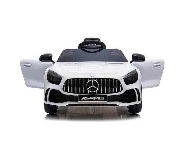 Masinuta electrica Mercedes GTR AMG mare BBH-0005 alb