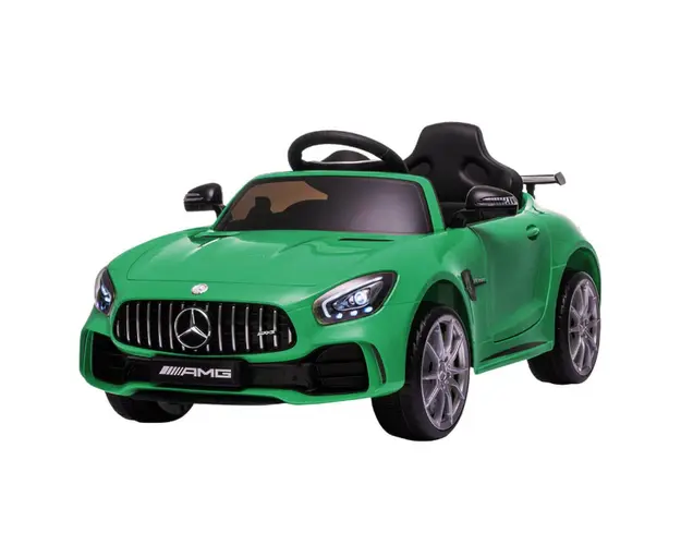 Masinuta electrica Mercedes GTR AMG mica BBH-011 verde