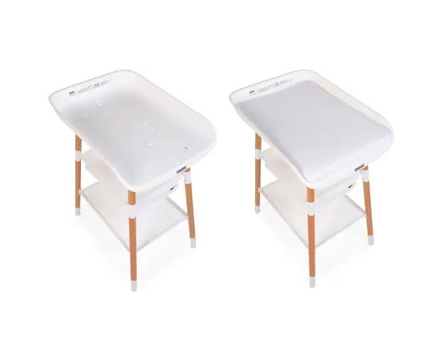 Masuta de infasat Childhome Evolux Natural Alb