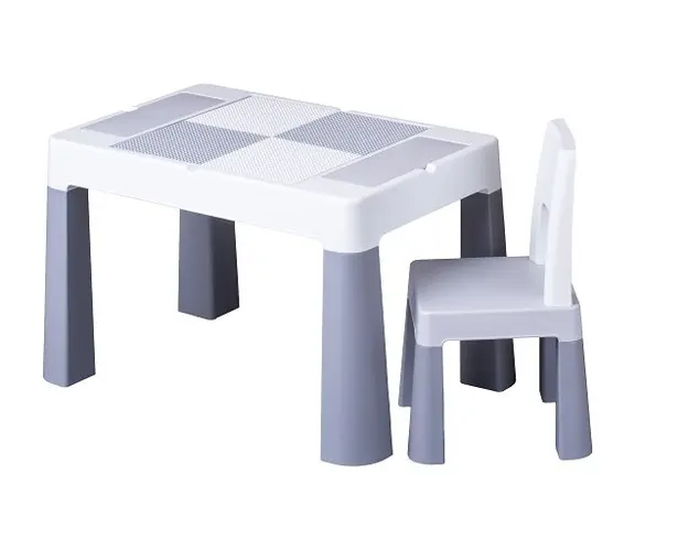 Set masuta cu scaunel Tega Baby Multifun Gri