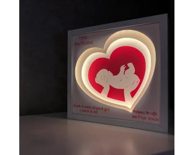 Tablou luminos Medic 006