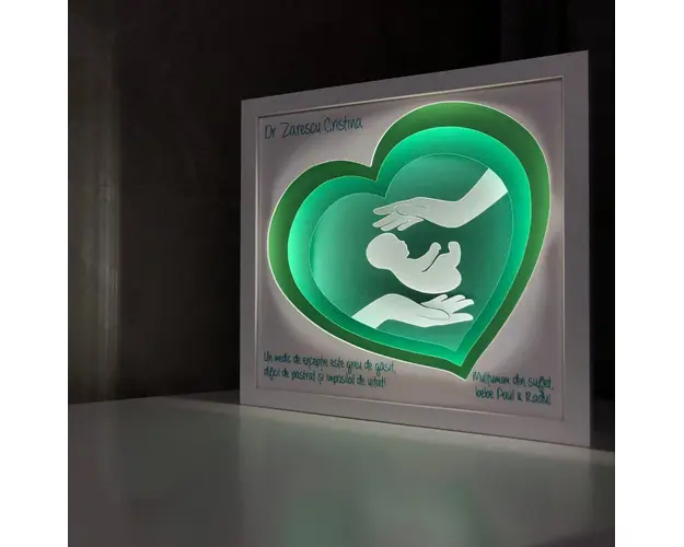 Tablou luminos Medic 013