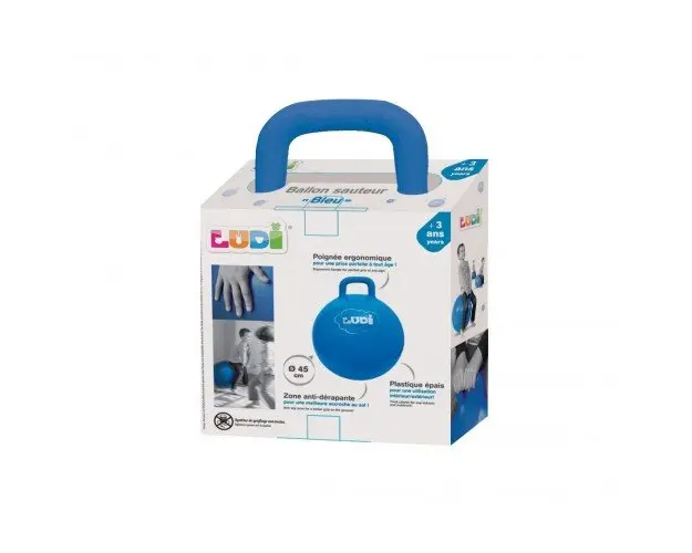 Minge saltareata Bleu 45 cm