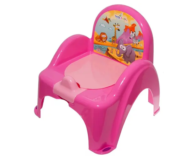 Mini toaleta Tega Baby Safari roz