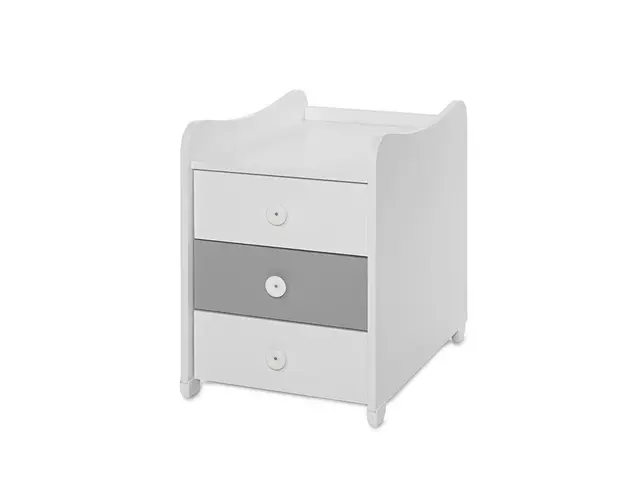 Mobilier Maxi Plus 167x72x105 cm transformabil White Stone Grey