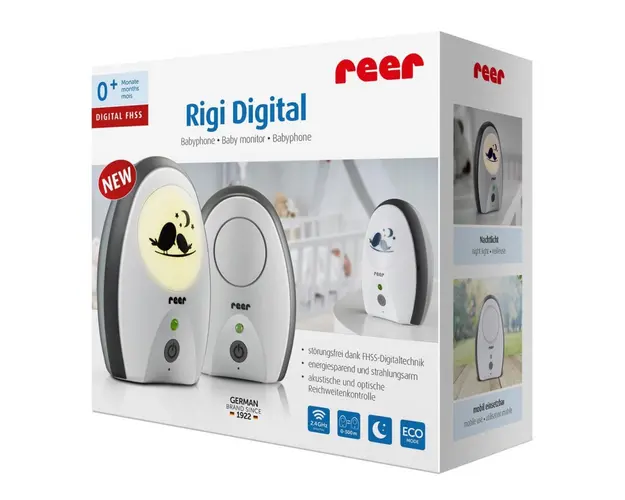 Monitor digital pentru bebelusi Rigi Digital Reer 50070